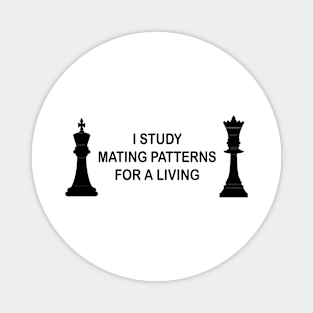 Funny Chess Design Magnet